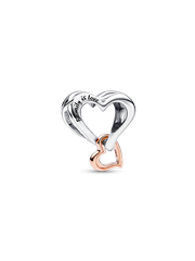 Love Lock and Key Charm Trio