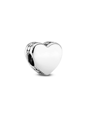 Engravable Heart Charm Bracelet Set
