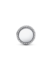 Engravable Baseball Charm - Sterling silver