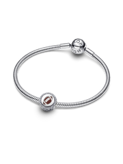 Engravable Football Charm - Sterling silver