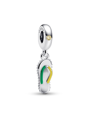 Flip-flop Dangle Charm - Sterling silver