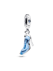 Disney Cinderella's Glass Slipper Dangle Charm - Sterling silver