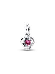 October Eternity Circle Dangle Charm Bracelet Set