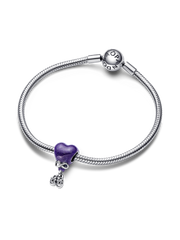 FINAL SALE - Color-changing Gender Reveal Boy Charm - Sterling silver