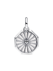 FINAL SALE - Pandora ME Infinity Medallion Charm - Sterling silver