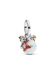 Disney Chip & Dale Bauble Dangle Charm - Sterling silver