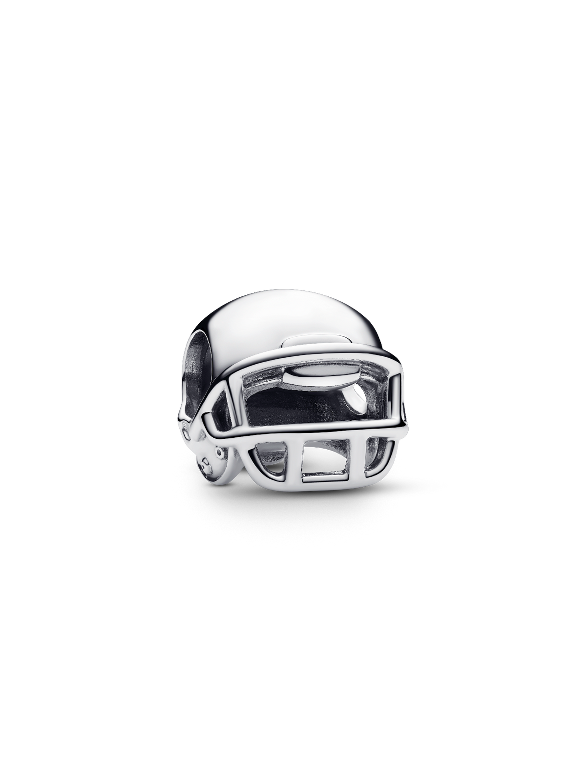 Football Helmet Charm - Sterling silver