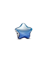 Blue Star Charm - Sterling silver