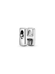Letter H Alphabet Charm - Sterling silver