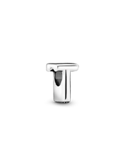 Letter T Alphabet Charm - Sterling silver