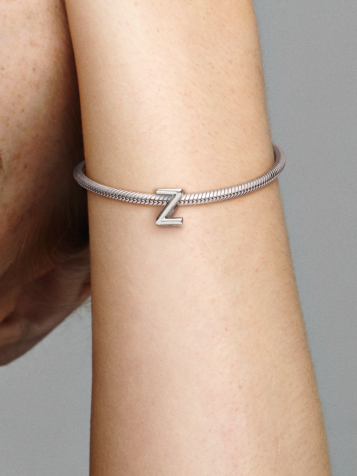 Letter Z Alphabet Charm - Sterling silver