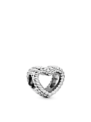 Heart and Padlock Charm Trio