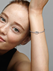 Sparkling Cancer Zodiac Charm - Sterling silver