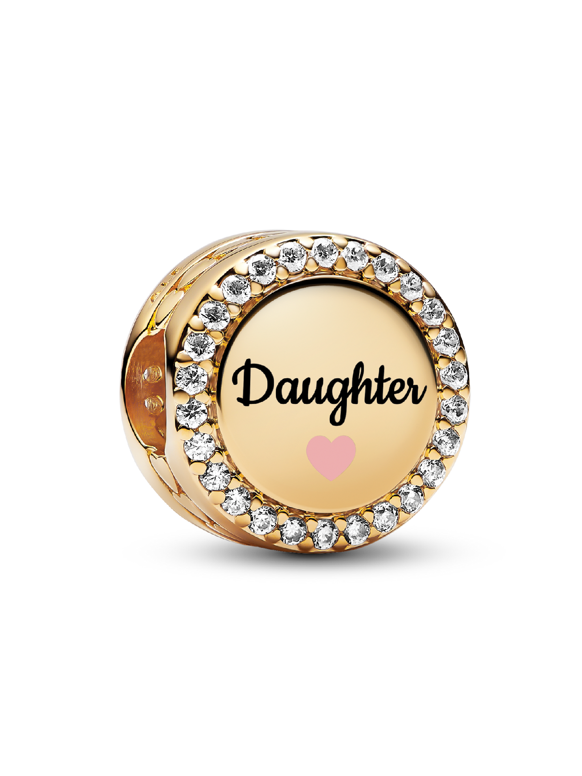 FINAL SALE - Daughter Charm - 14k gold plating