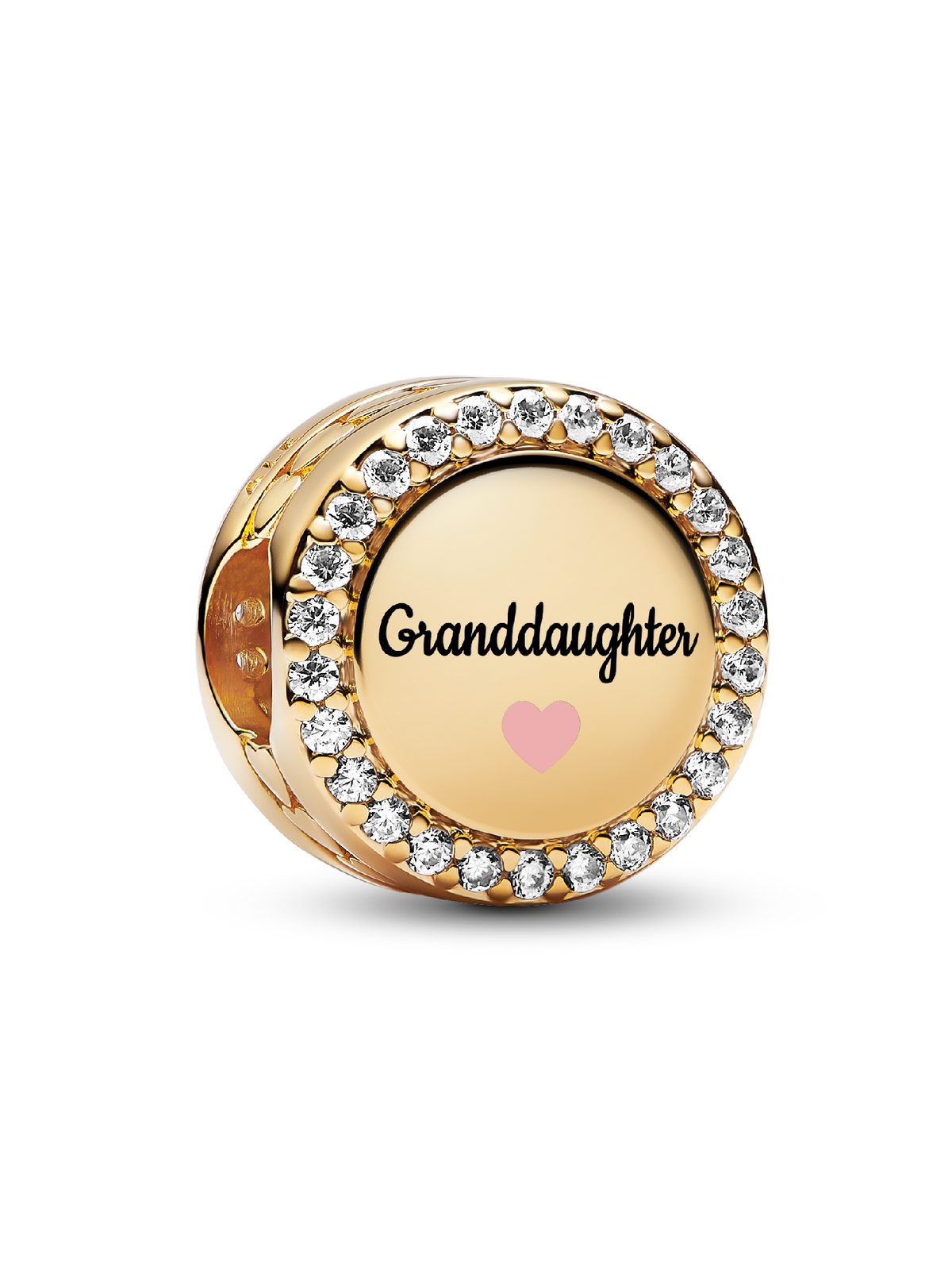 FINAL SALE - Granddaughter Charm - 14k gold plating