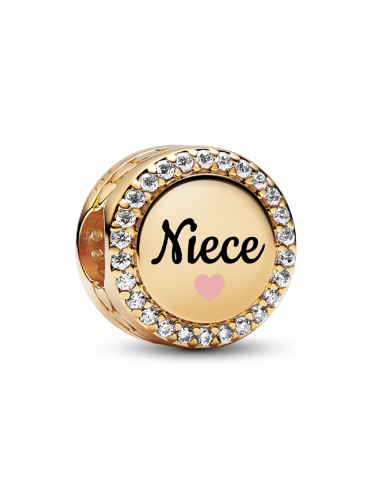 FINAL SALE - Niece Charm - 14k gold plating