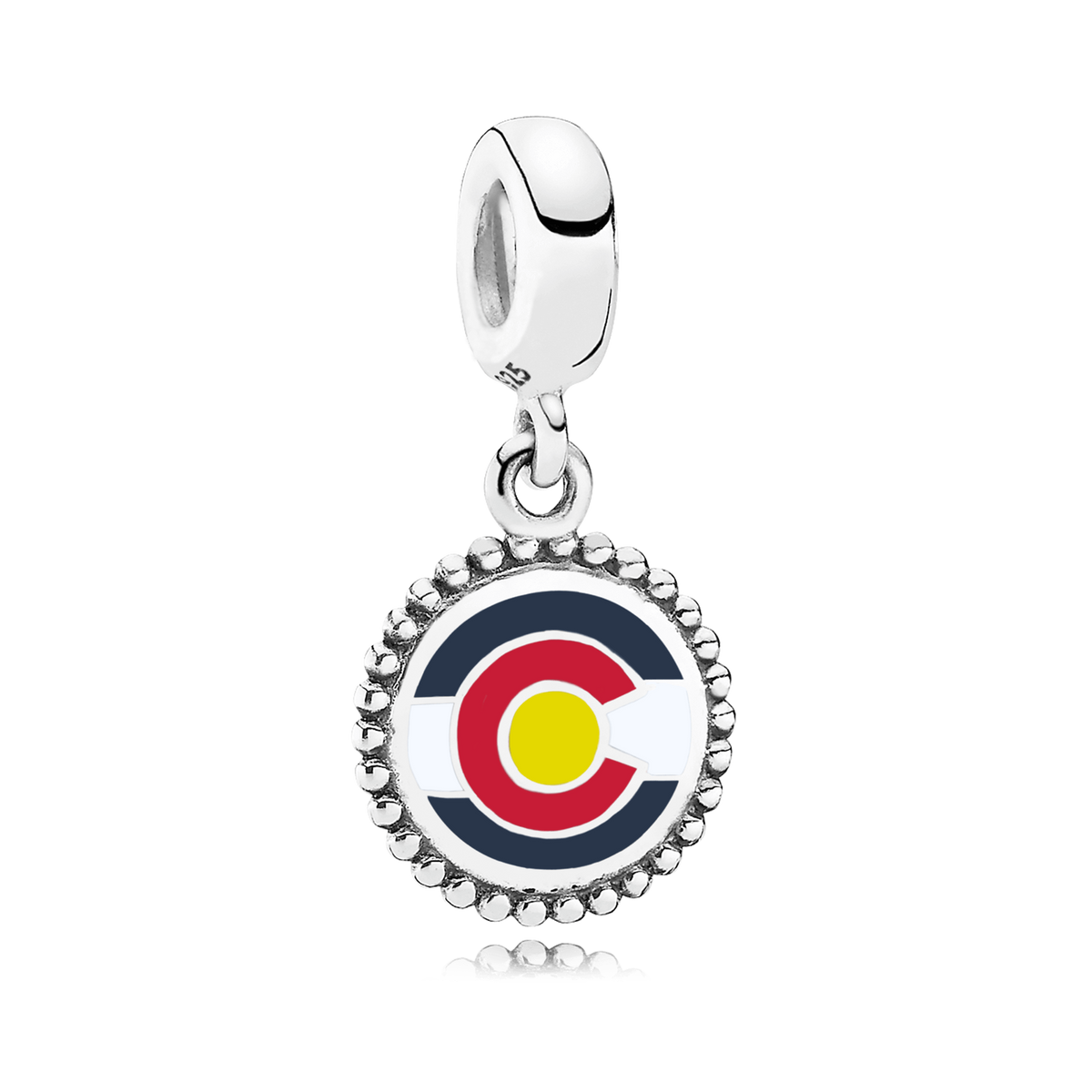 Colorado Flag Dangle Charm