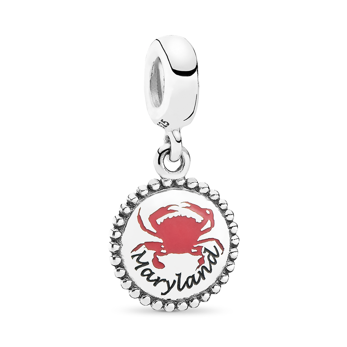 Maryland Crab Dangle Charm
