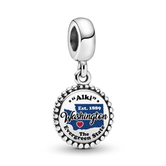 FINAL SALE - Washington Map Dangle Charm