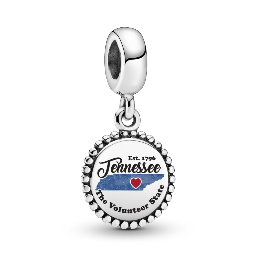 FINAL SALE - Tennessee Map Dangle Charm