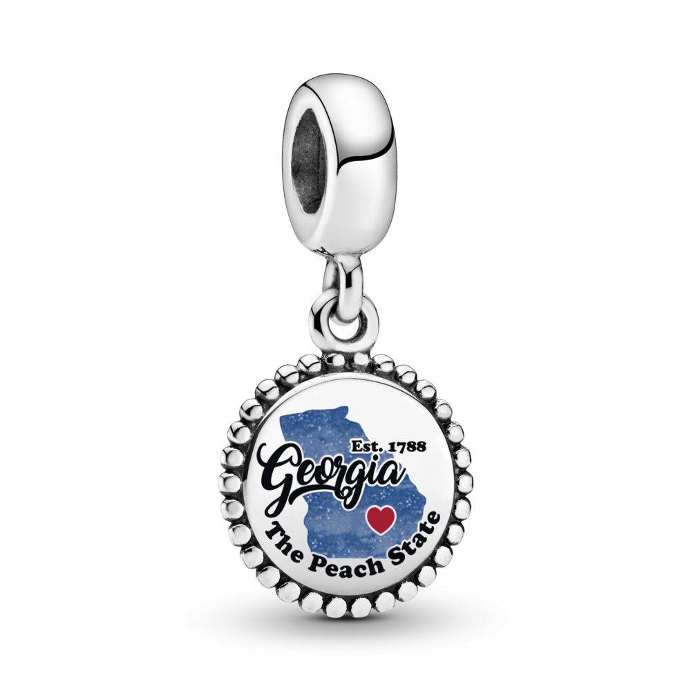 FINAL SALE - Georgia Map Dangle Charm