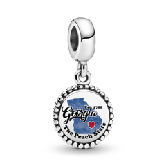 FINAL SALE - Georgia Map Dangle Charm