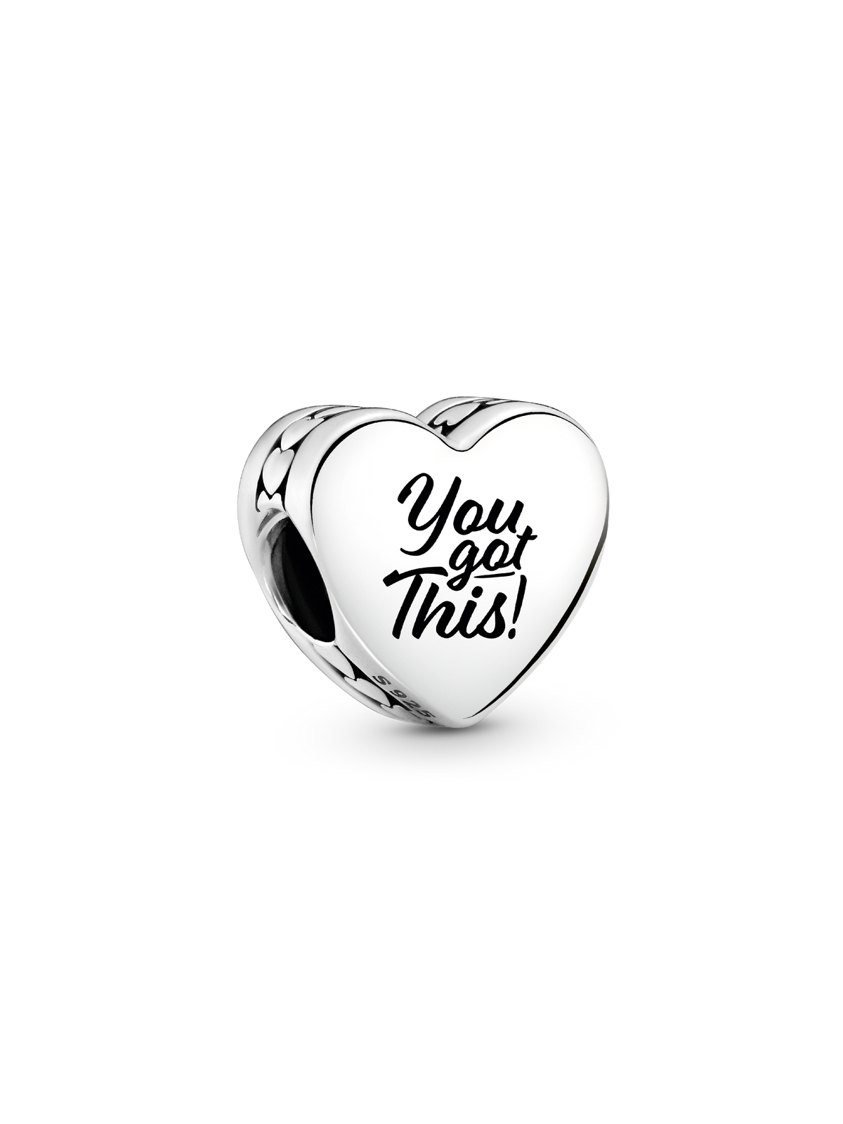 Engravable You Got This Charm - Sterling silver