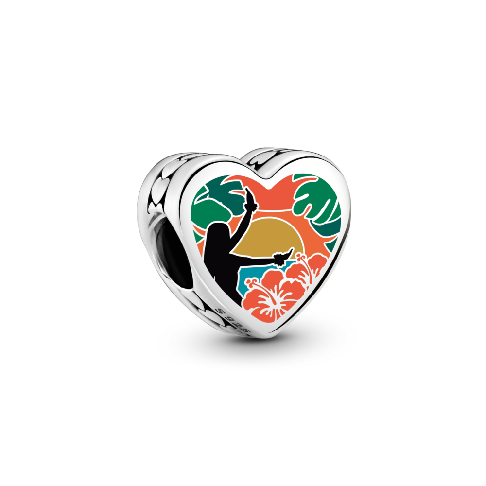 Hawaii Hula Sunset Charm