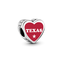 Texas Blue Bonnet Flag Charm