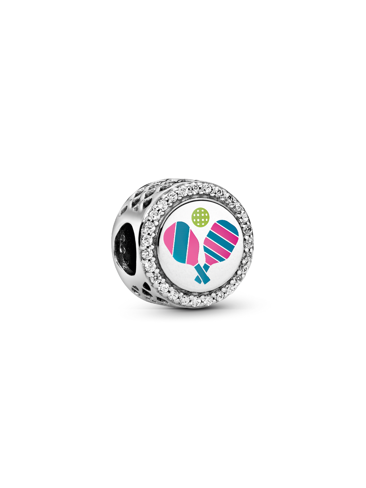 Pickleball Charm - Sterling silver