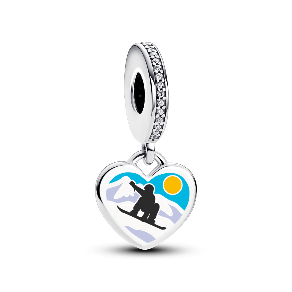 Snowboarder Charm