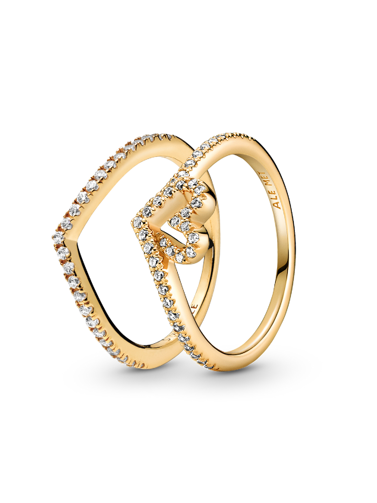 Better Together Wishbone Ring Set