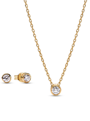 Pandora Era Lab-grown Diamond Jewelry Gift Set, 14k Gold