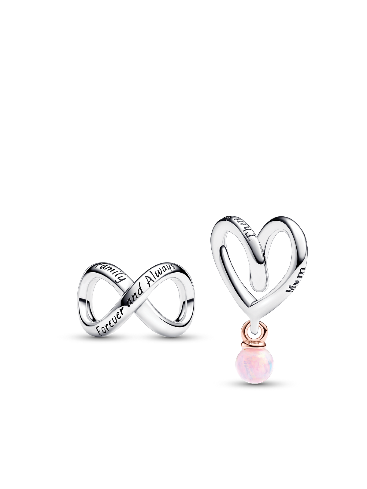 Forever & Always Mom Charm Duo