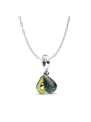 Avocado Dangle Charm Necklace Set