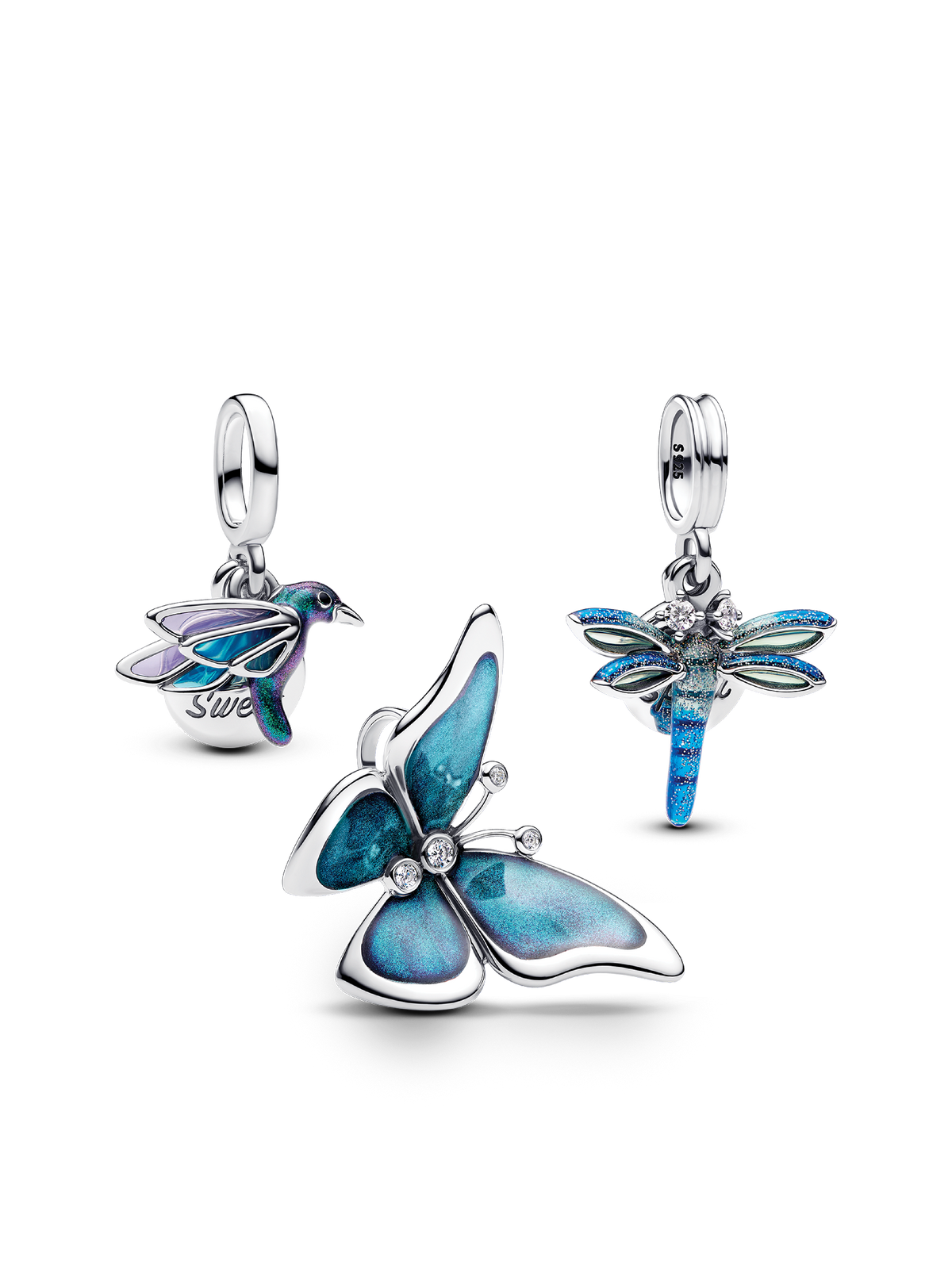 Spread Your Wings Charm Trio