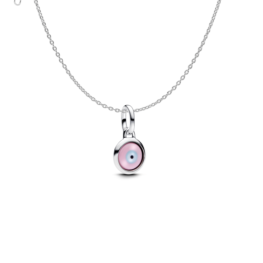 Mini Evil Eye Charm Necklace Set