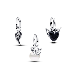 Angel Wings Charm Trio