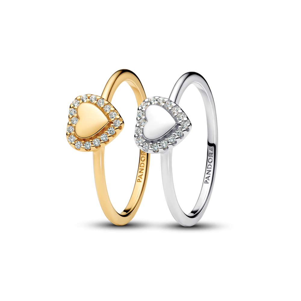 Engraved Together Ring Set