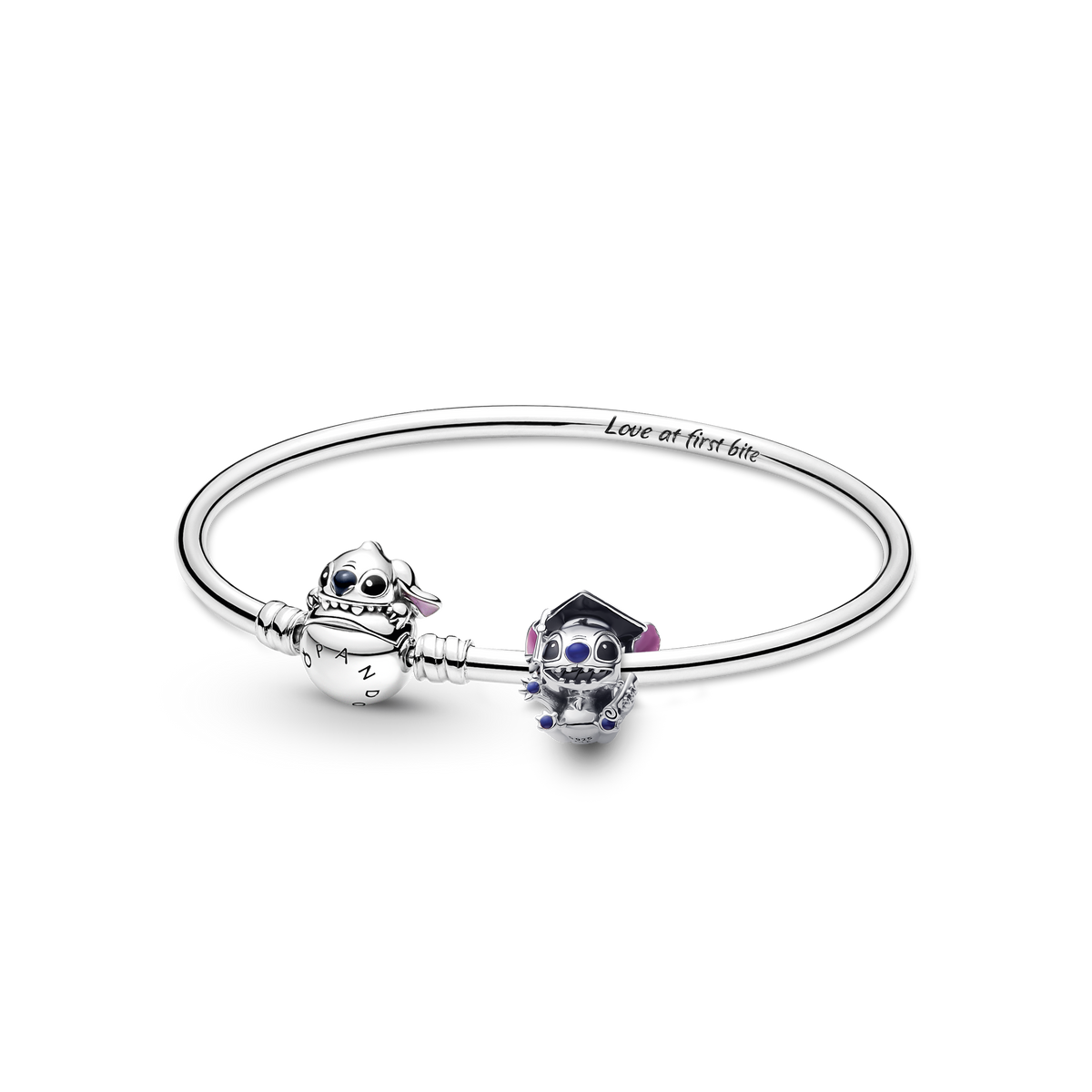 Disney Stitch Graduation Charm Bracelet