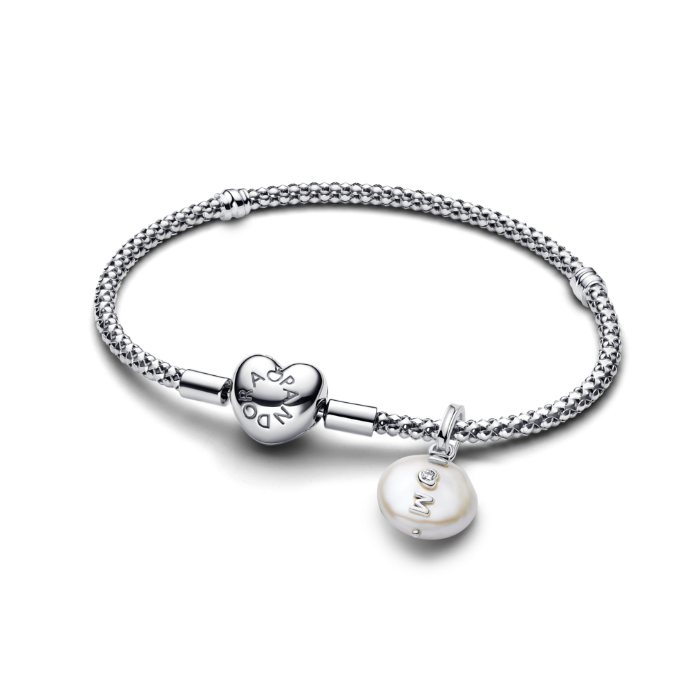 Mother's Day Pearl Charm Bracelet Set