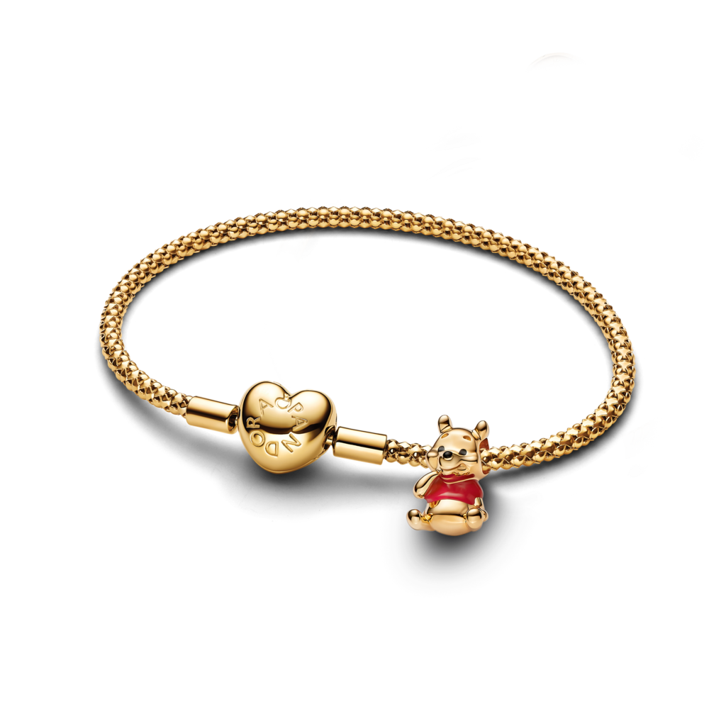 Winnie the Pooh Studded Charm Bracelet Set
