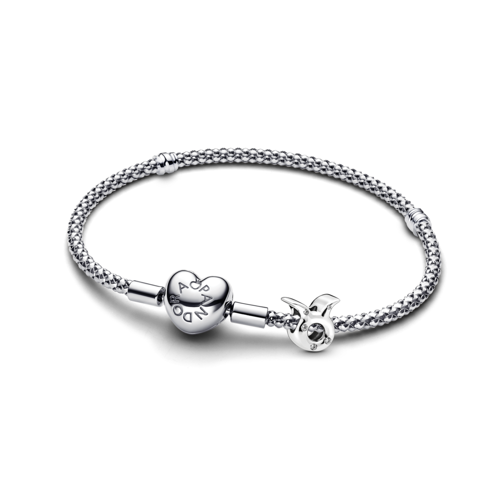 Taurus Zodiac Charm Studded Bracelet Set