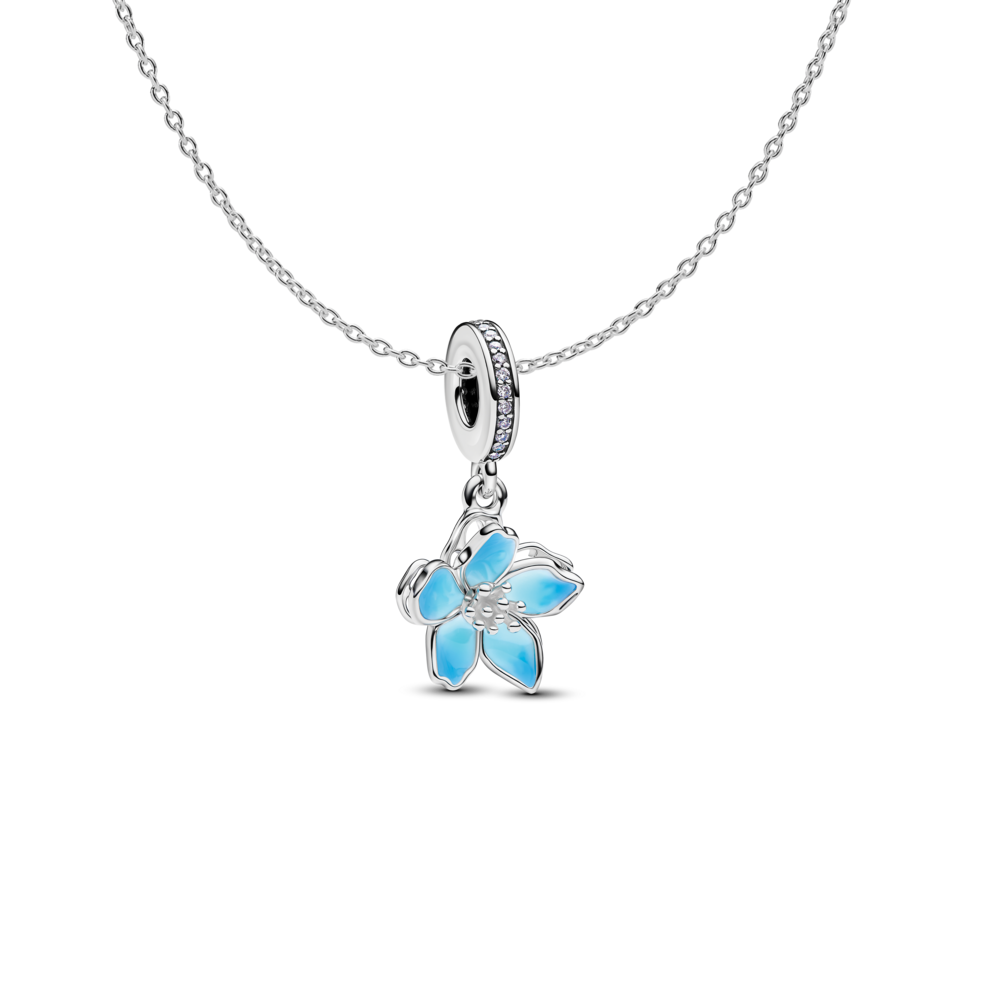 Cherry Blossom Charm Necklace Set