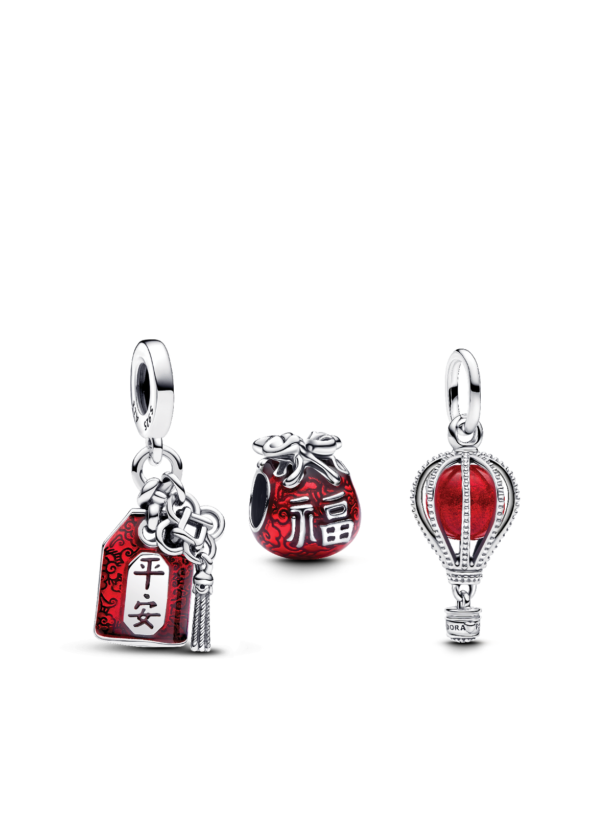 Lunar New Year Lucky Charm trio