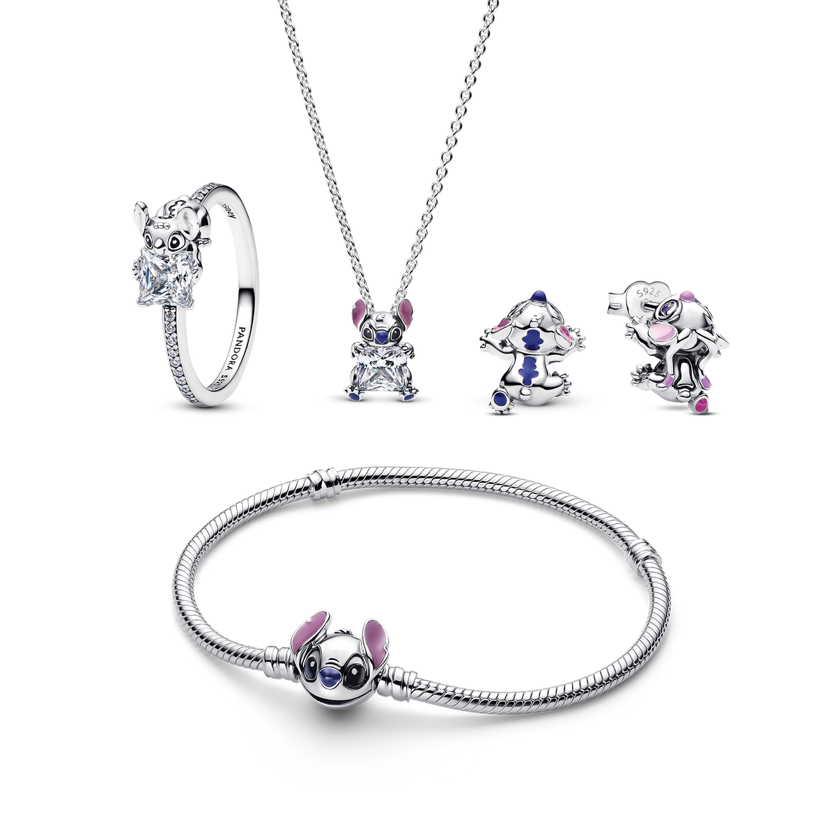 Disney x Pandora Lilo and Stitch Full Collection Jewelry Set