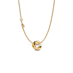 Letter C Charm Necklace