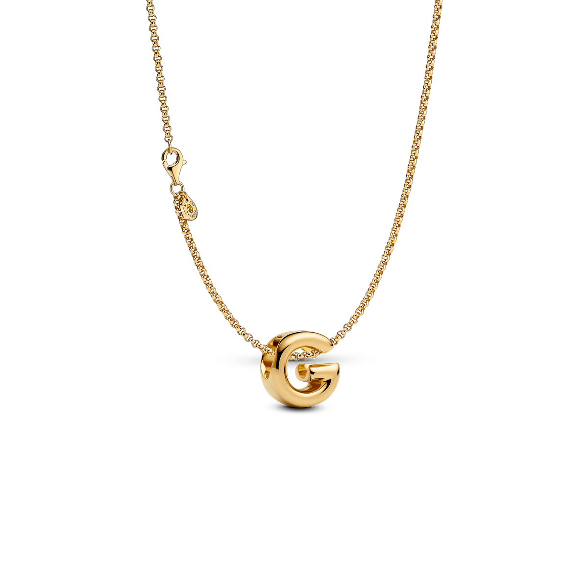 Letter G Charm Necklace