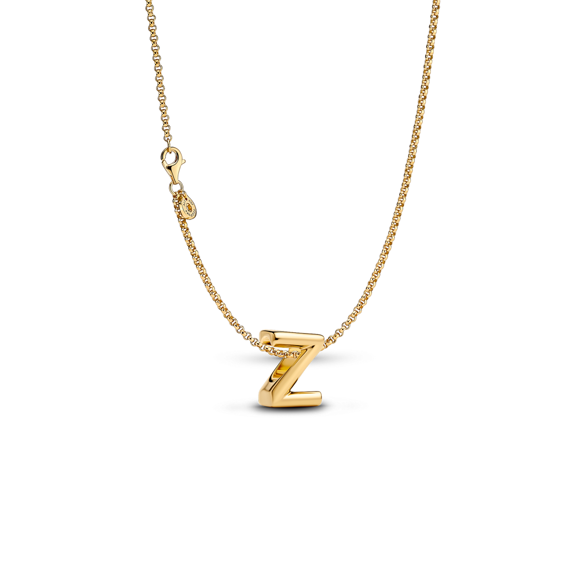 Letter Z Charm Necklace