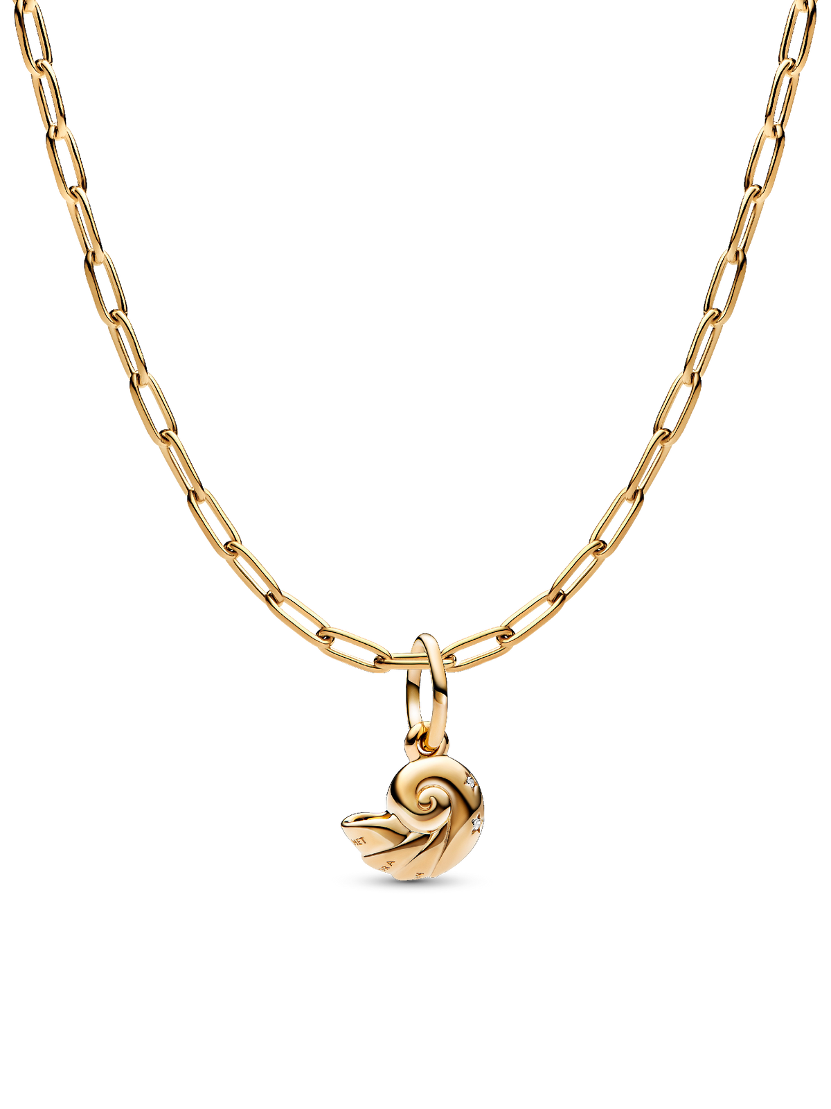 Yoonchae’s Shell Charm Necklace Set - 14k Gold-plated unique metal blend
